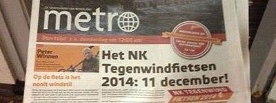 Opnieuw NK Tegenwindfietsen door Eneco HollandseWind