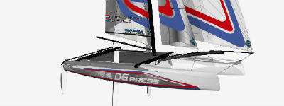 DG press en Nacra Sailing lanceren zeilteam