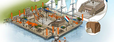 Voor een dag een zeeheld bij ING op Sail 2015