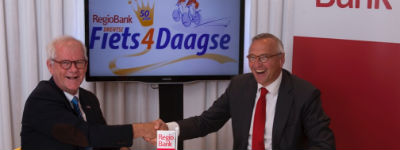 RegioBank hoofdsponsor 50e Drentse Fiets4Daagse