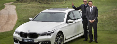 Nieuwste BMW 7 Serie voor hole-in-one op KLM Open