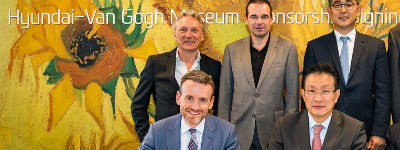 Van Gogh Museum werkt samen met Hyundai