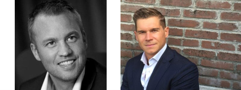 Daniel Blokmaker (Ubideo) en Bart Gabriels (Mediaplanet) stappen over naar House of Sports Digital