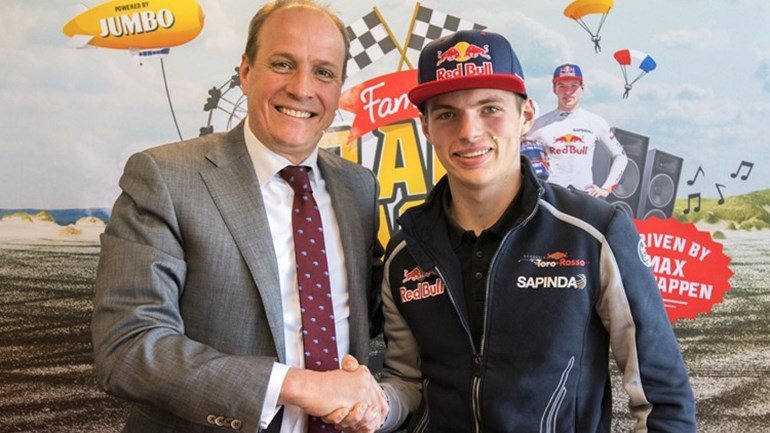 Max Verstappen verlengt deal met Jumbo