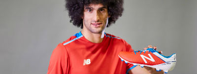 Voetballer Fellaini maakt ruzie met sponsor New Balance