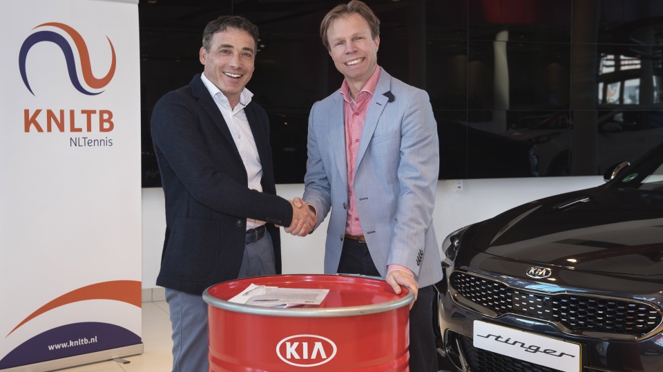 Kia auto-partner van KNLTB