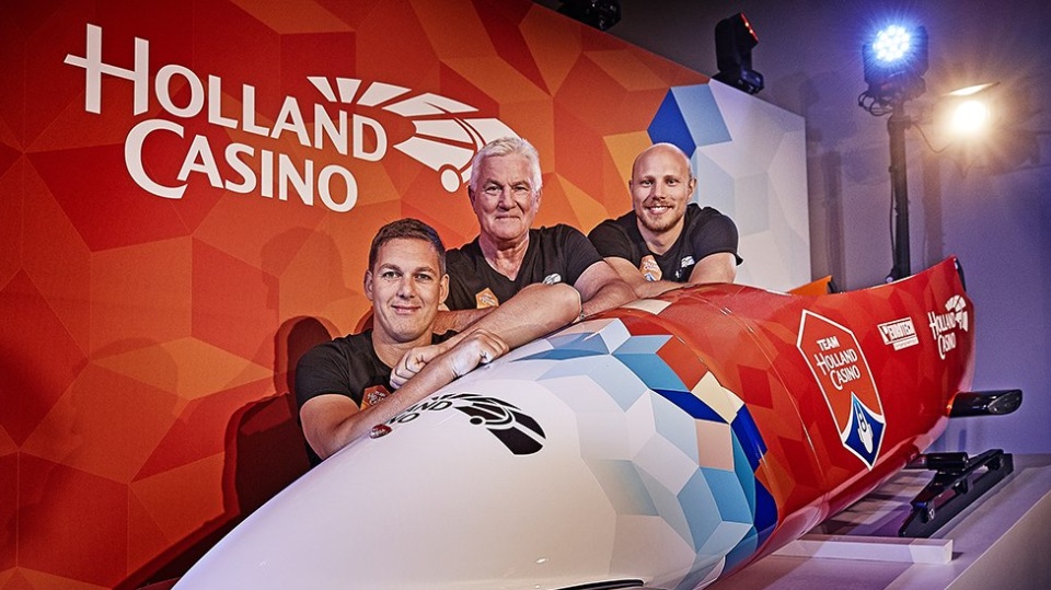 Holland Casino stopt als sponsor bobsleeteam