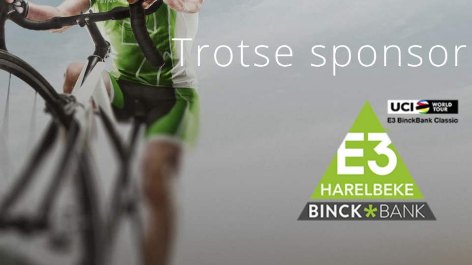 BinckBank sponsort ook E3 Harelbeke