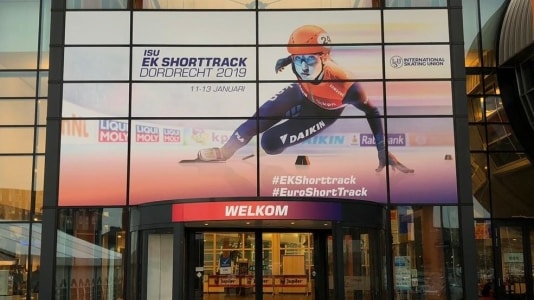 Sponsors omarmen uitverkocht EK Shorttrack