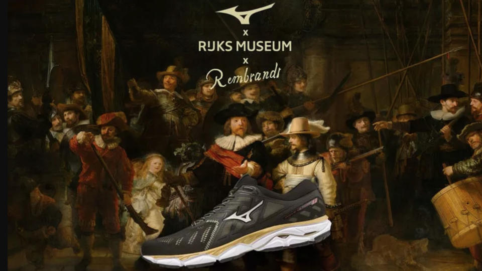 Mizuno en Rijksmuseum lanceren hardloopschoen