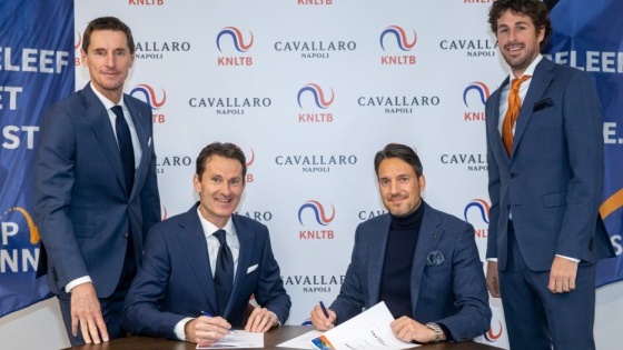 Cavallaro Napoli is fashion supplier KNLTB