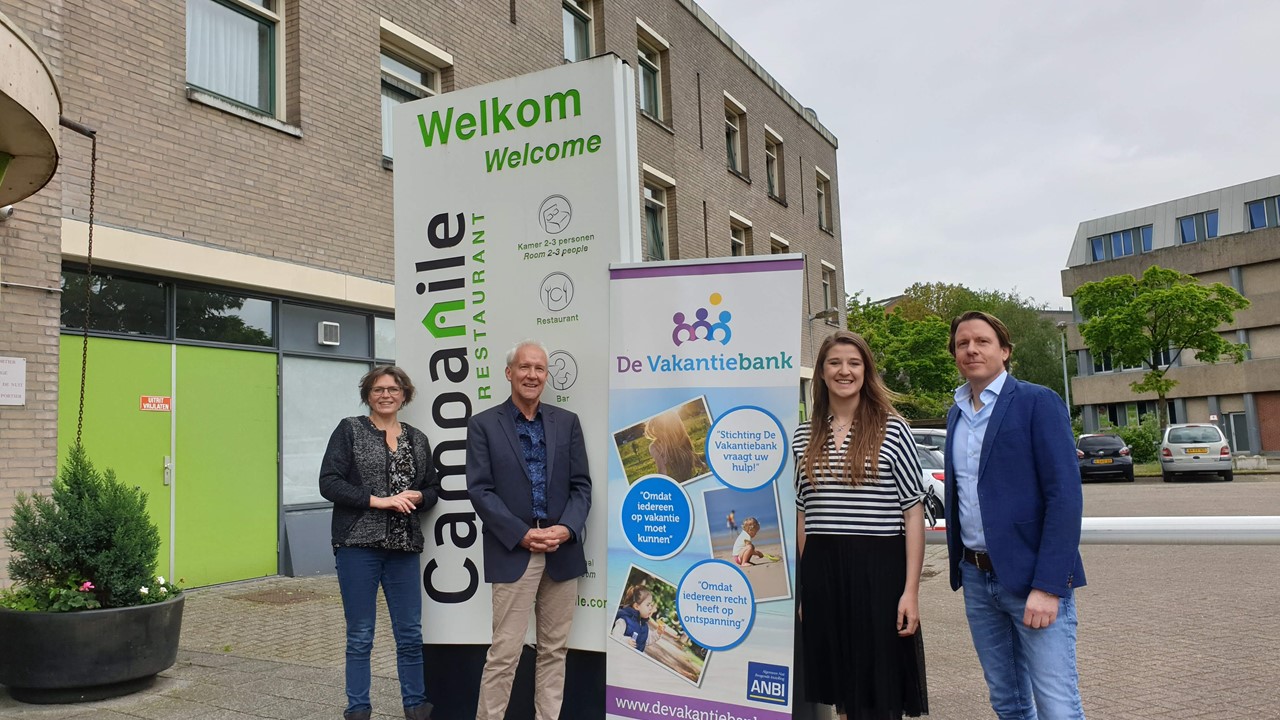 Campanile hotels steunt De Vakantiebank