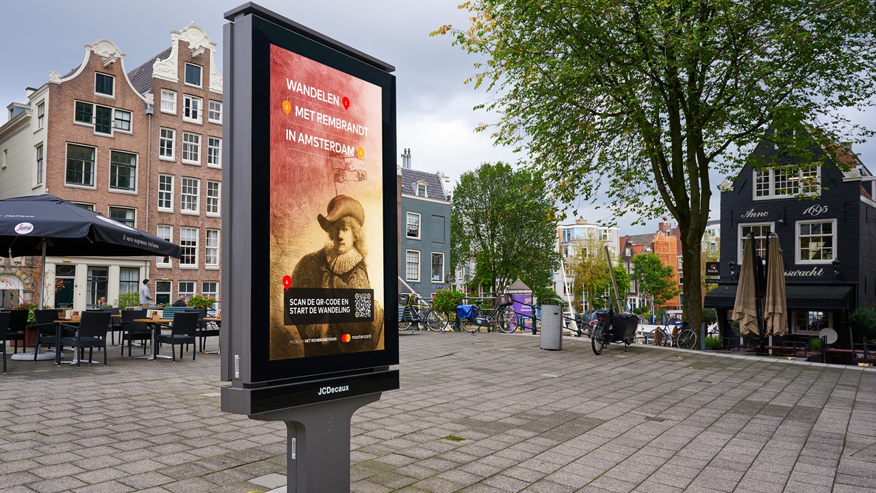 Mastercard op stap met Rembrandt