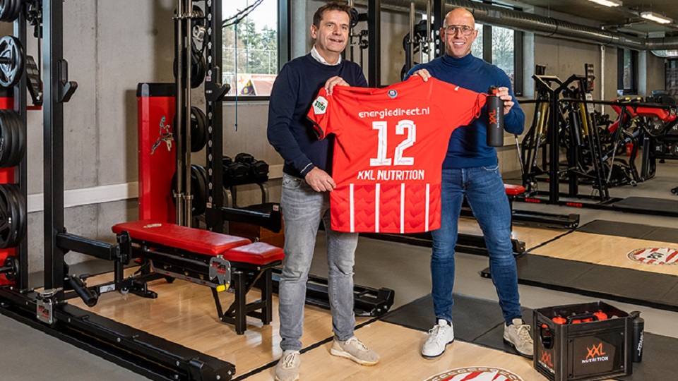 XXL Nutrition gaat PSV hoogwaardig voeden