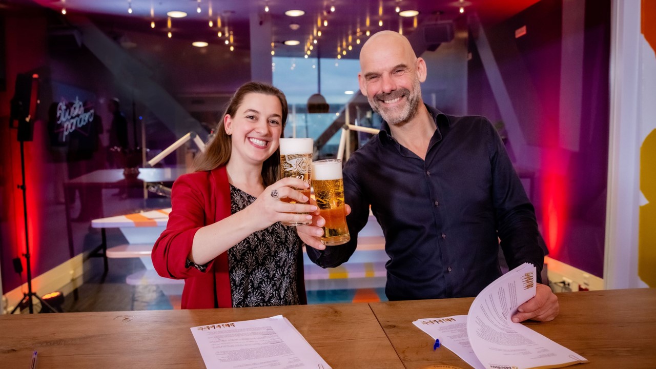 TivoliVredenburg en bierbrouwerij AB InBev gaan samen door