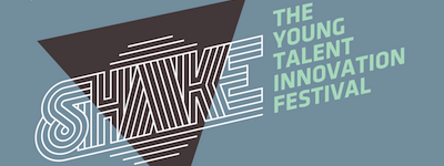 Winnaars Shake Young Talent Innovation Festival bedenken hulpknop voor events