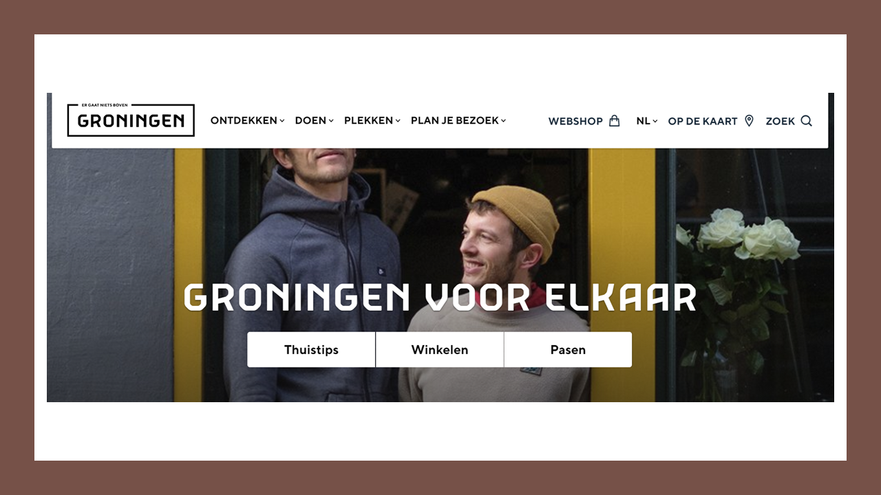 Marketing Groningen lanceert coronacampagne