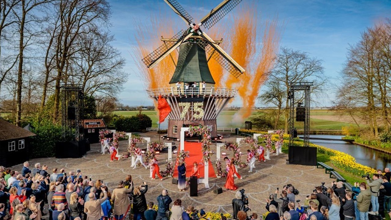Keukenhof viert 75-jarig jubileum