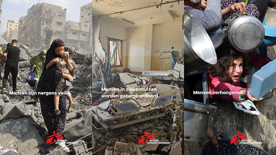 Artsen zonder Grenzen schaalt campagne Gaza op