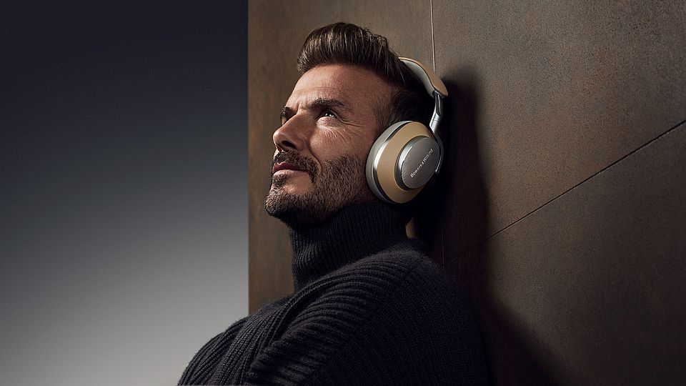 David Beckham werkt samen met audiomerk Bowers & Wilkins