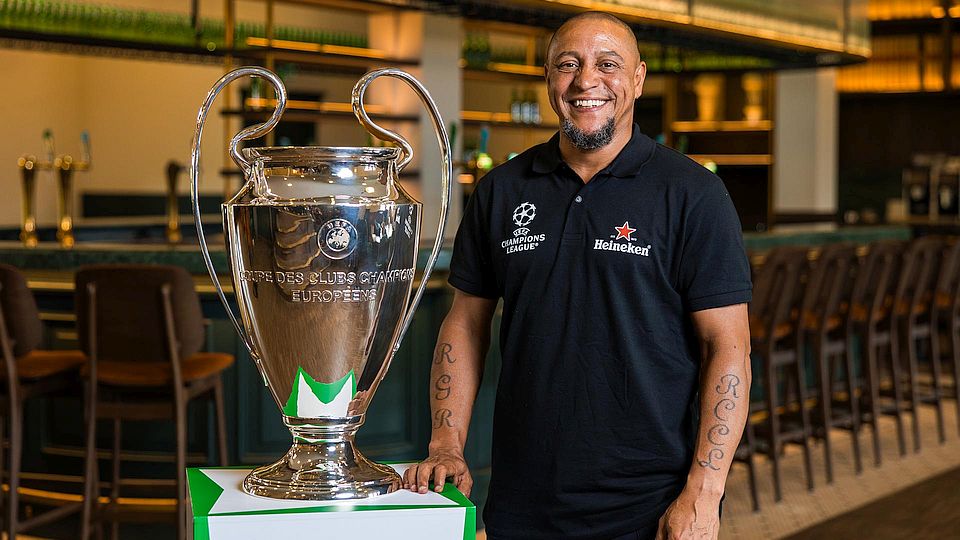 Uefa Champions League trophy tijdelijk bij Heineken Experience