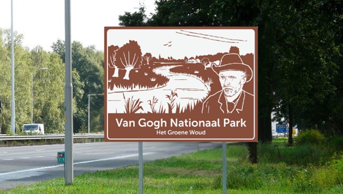 Van Gogh langs de Brabantse snelwegen