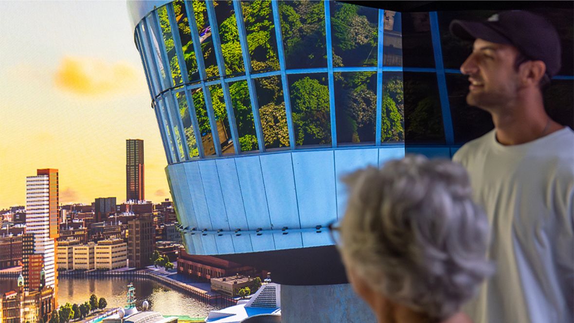 Euromast lanceert nieuwe bezoekersexperience: The Rise of Rotterdam