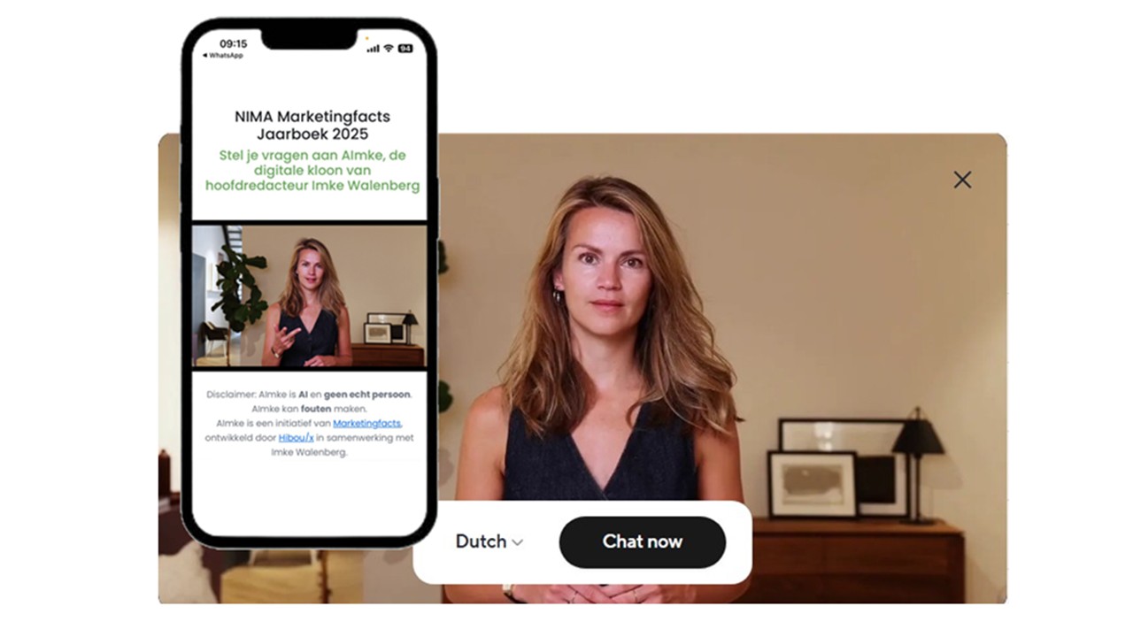 Marketingfacts lanceert digitale hoofdredacteur AImke