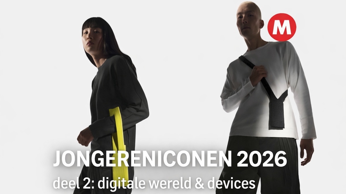 JONGERENICONEN 2026 - Next: gebreide iPhone pocket