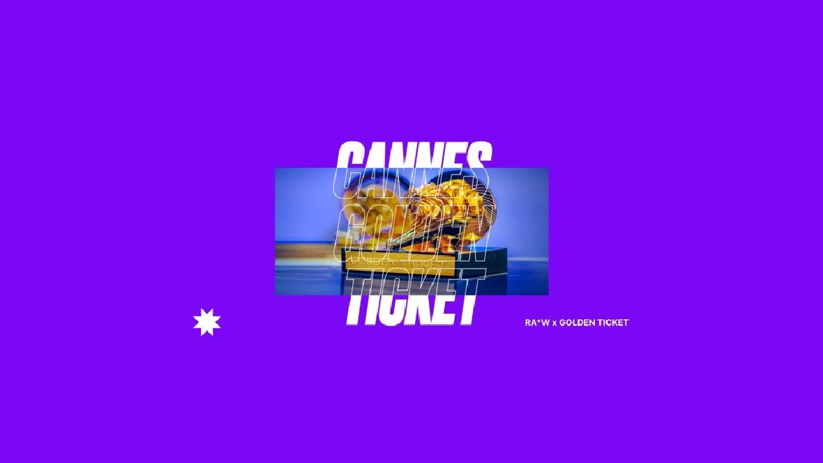 Golden Cannes-ticket voor jong talent via Ra*w
