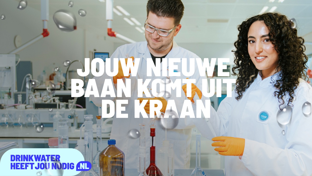 Drinkwatersector werft jongeren met gezamenlijke campagne