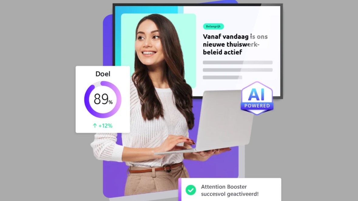 Het promotionele aspect van marketing leent zich ook voor interne communicatie