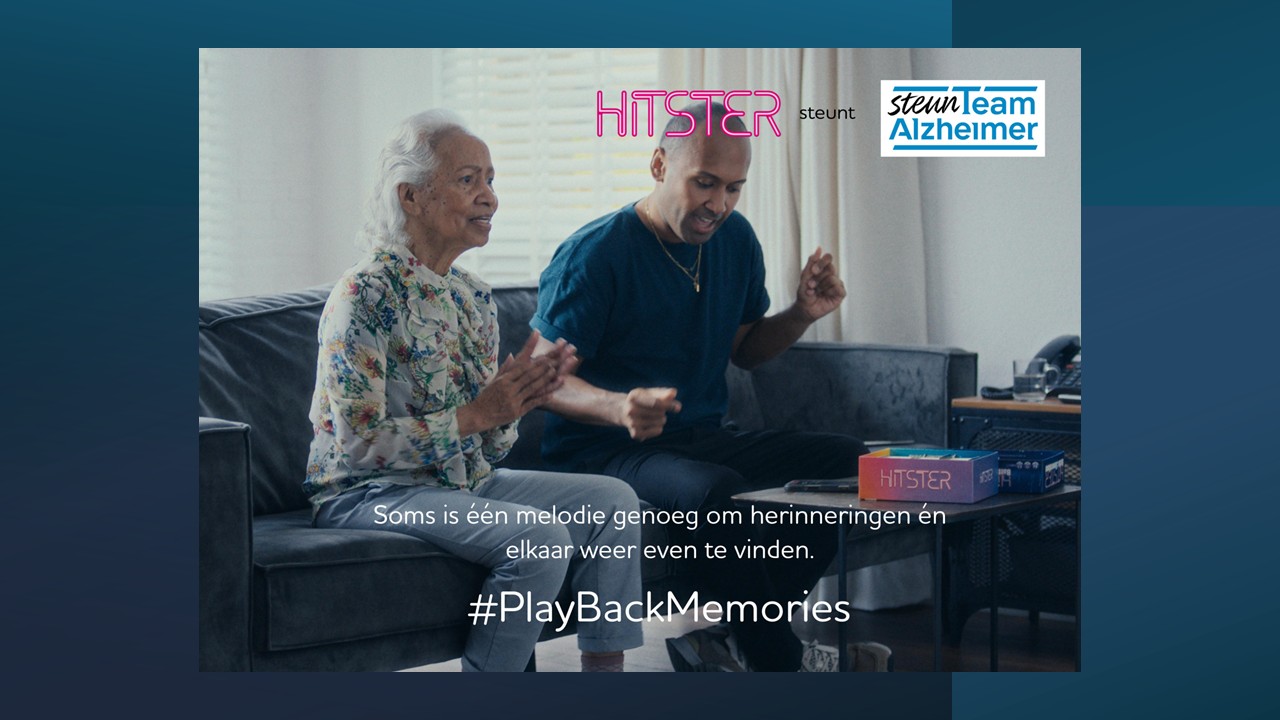 Nieuwe campagne Team Alzheimer en Hitster vraagt om steun voor dementieonderzoek