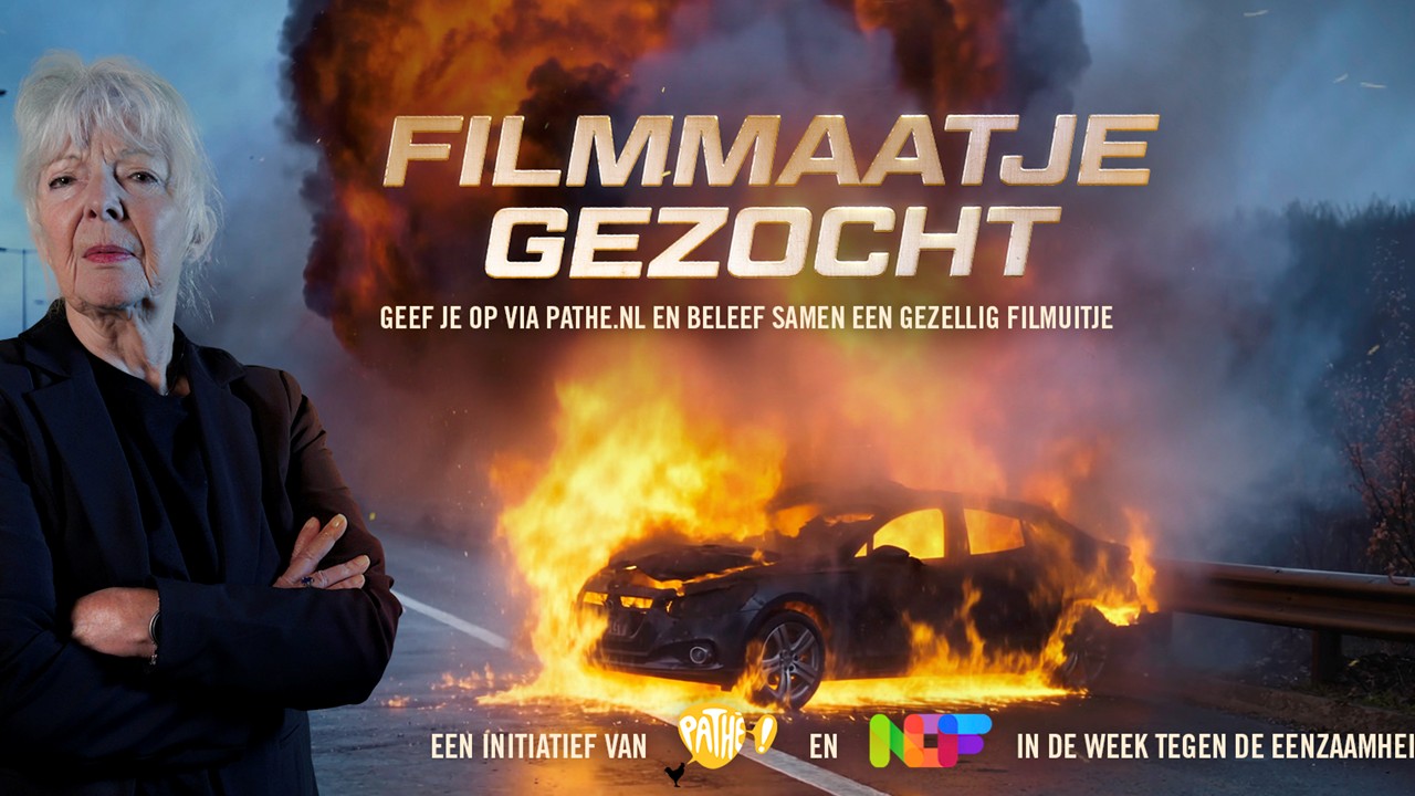Pathé en Nationaal Ouderenfonds tegen eenzaamheid