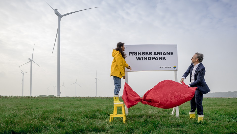 [Xsaga Canon] 20: opening Vattenfall Prinses Ariane Windpark 