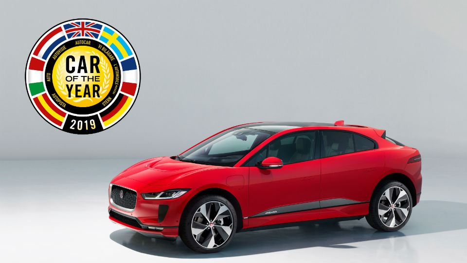 Jaguar I-PACE wint Europese Auto van het Jaar-verkiezing