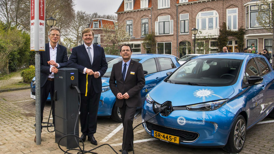 Willem-Alexander opent bidirectioneel ecosysteem