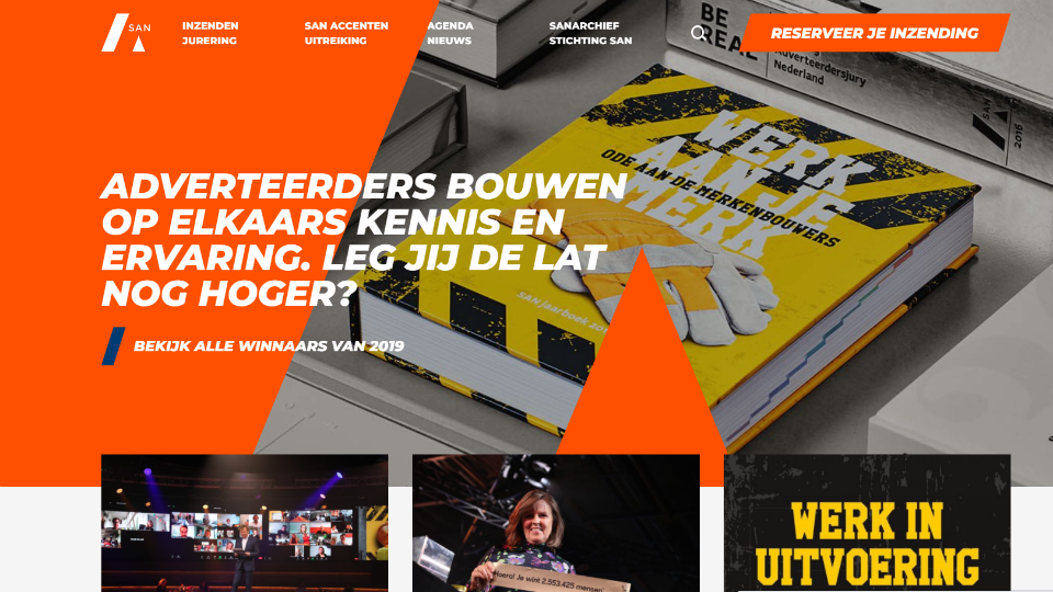 Inzenden cases jaarboek SAN kan tot 18 december 2020