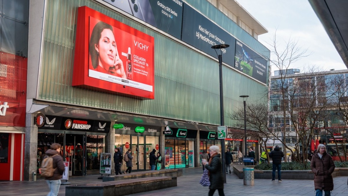 Buitenreclame groeit door, digitaal wint terrein
