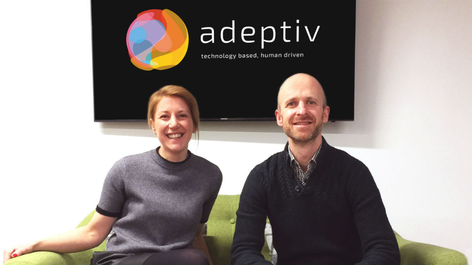 Alisa Fleischmann en Jake Richards leiden Adeptiv UK