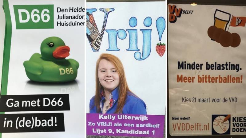 VVD en CU verliezen strijd om slechtste politieke slogan
