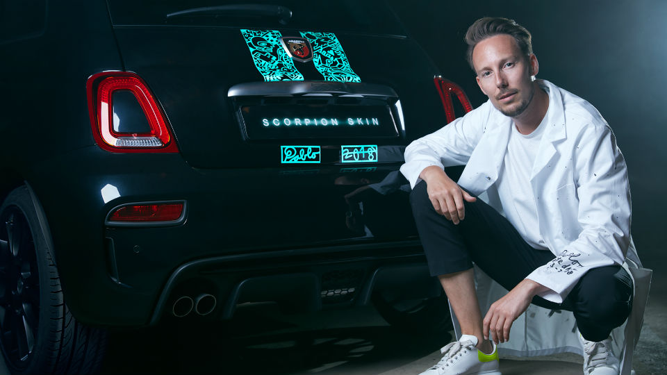 Publicis One en Abarth creeren lichtgevende Abarth Scorpion Skin voor KWF