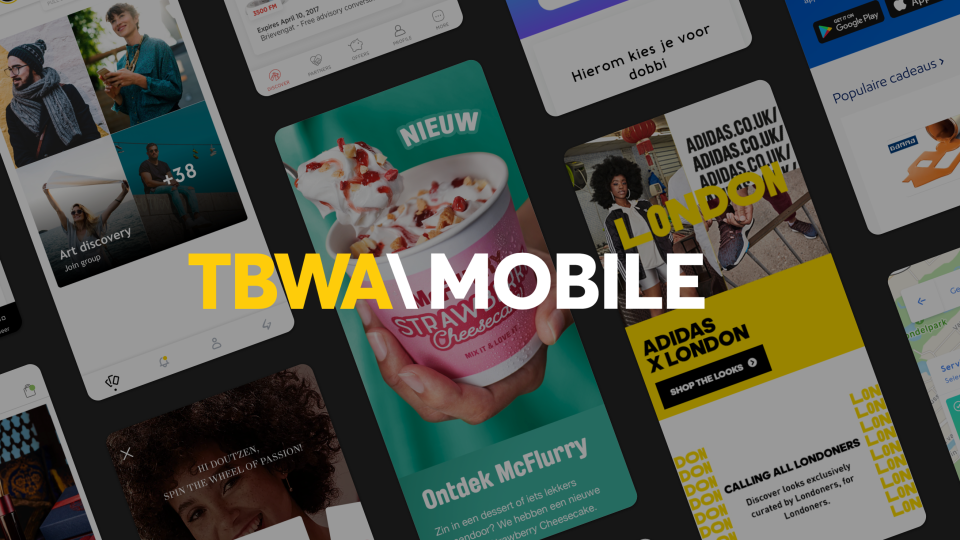 TBWA\Mobile mikt op mondiale mobile-first campagnes