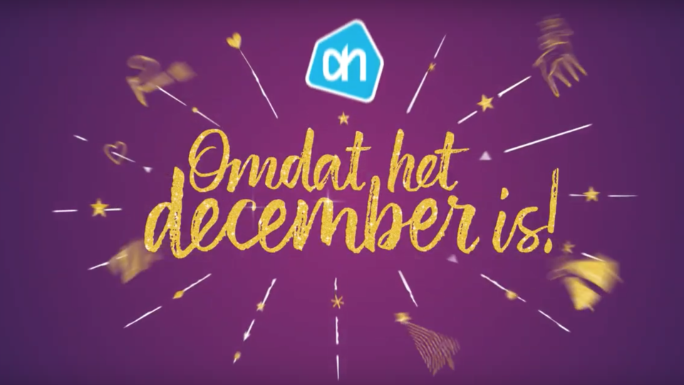 Albert Heijn doet dit jaar juist niét emo met kerst