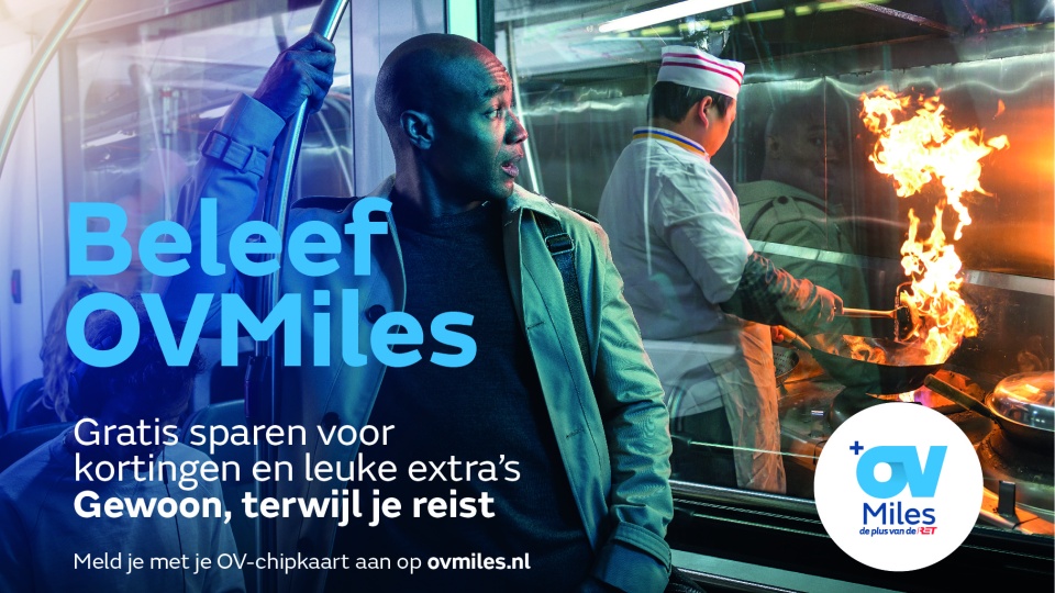 RET wil verbinden met OVMiles-campagne