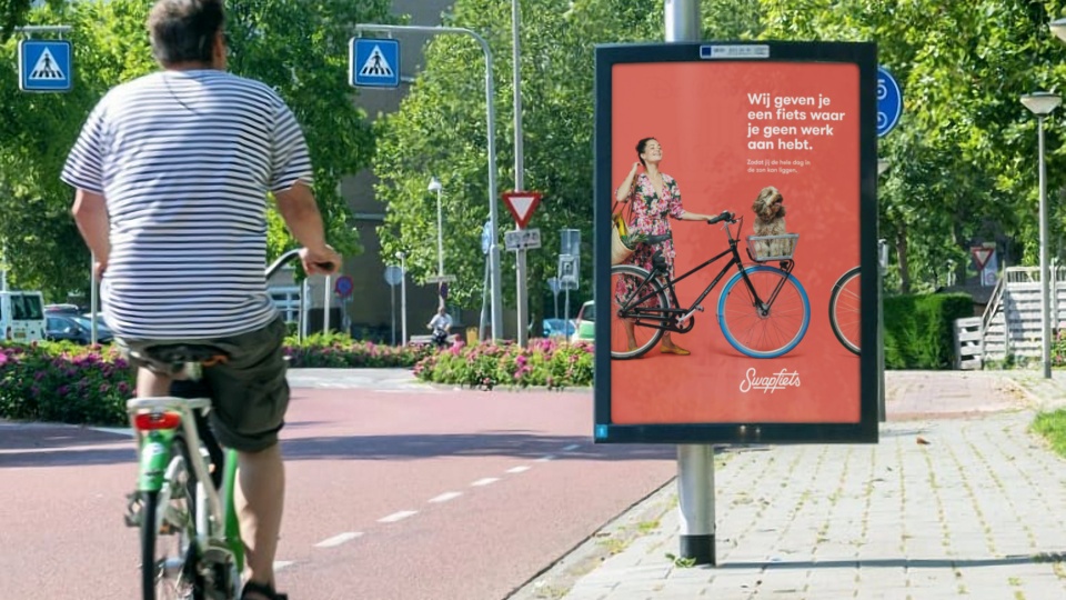 SuperHeroes bouwt internationale campagne voor Swapfiets