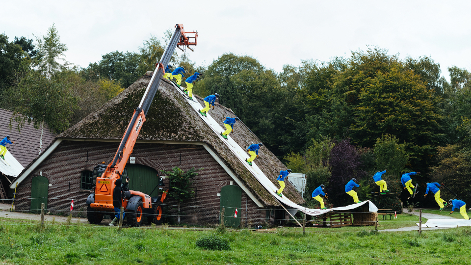 Protest opent wintersportboerderij