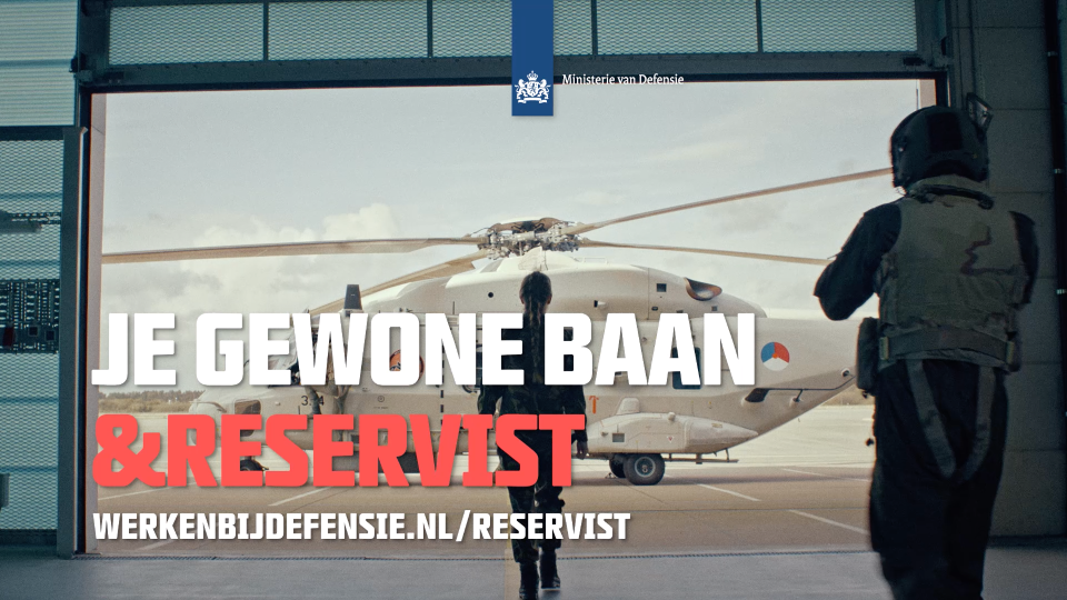 Defensie: iedereen kan reservist worden