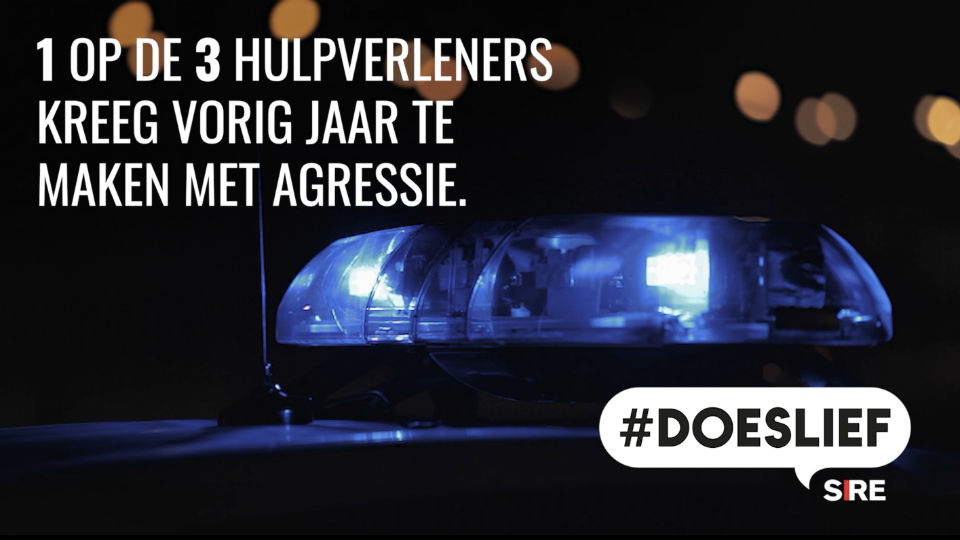 #DOESLIEF vervolgcampagne over agressie tegen hulpverleners