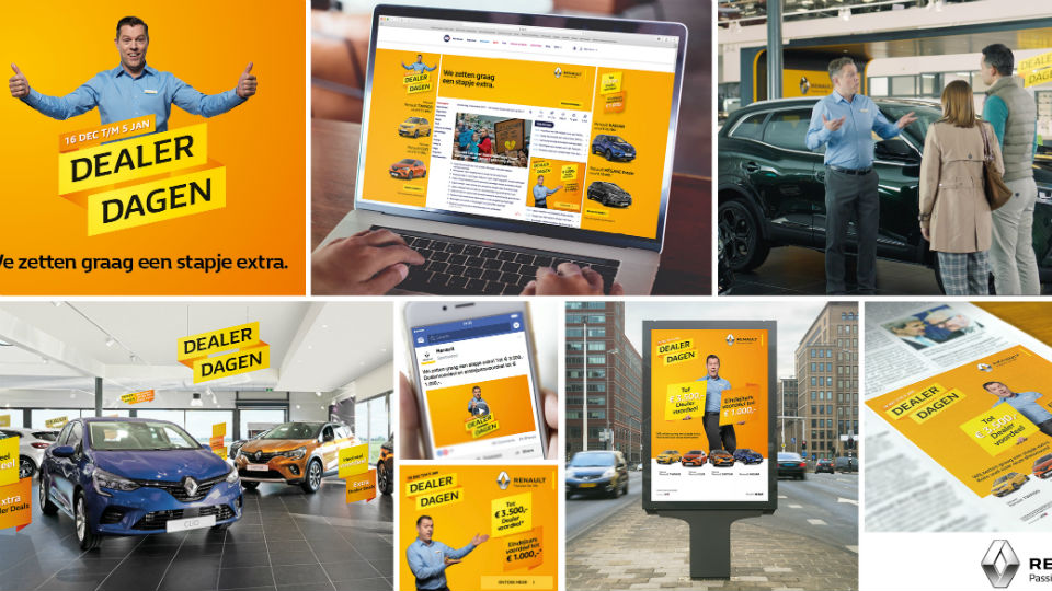 Nieuw campagnegezicht Renault Dealer Dagen campagne